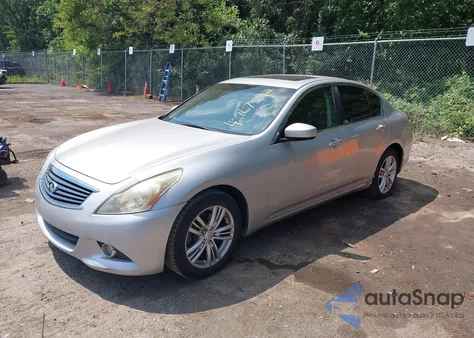 2013 Infiniti G37X из США, поврежденный, VIN JN1CV6AR7DM353397